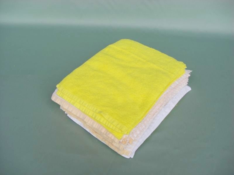 画像3: カラーバスタオルカットウエス【検針済】10kg梱包 (2kg×5袋)