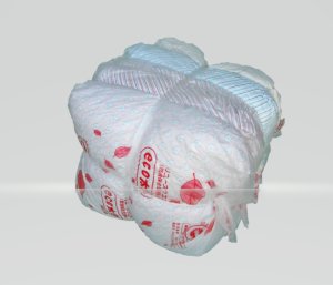 画像1: 綿ウエス（二色）　　【検針済】　　　１０kg梱包（２ｋｇ×５袋）