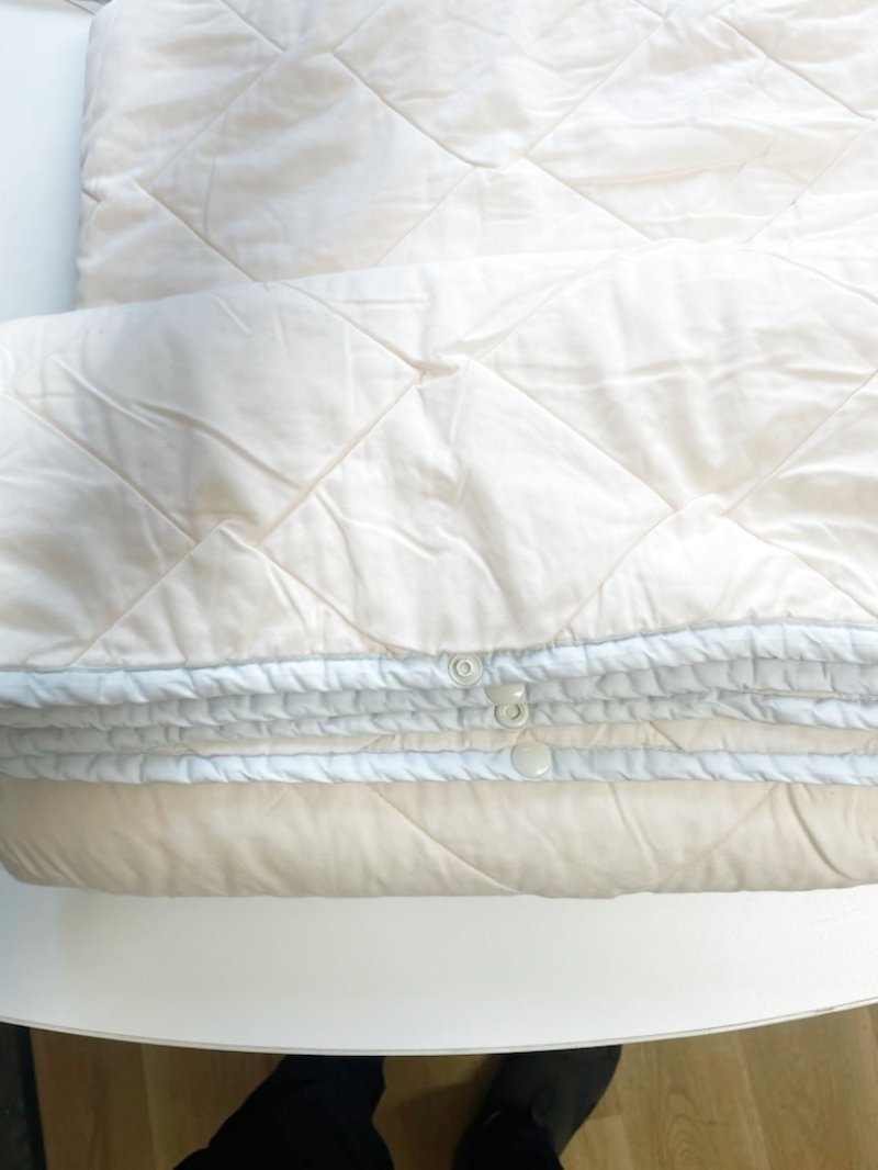 画像1: 中古キルティングパッド　【１０枚梱包】