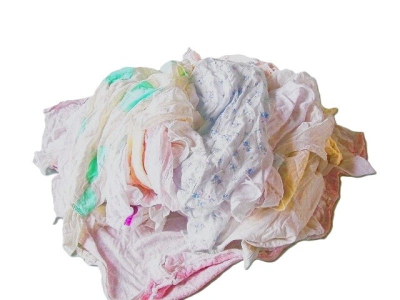 画像1: 色メリヤスウエス【検針済】　　　１０ｋｇ梱包（２ｋｇ×５袋）