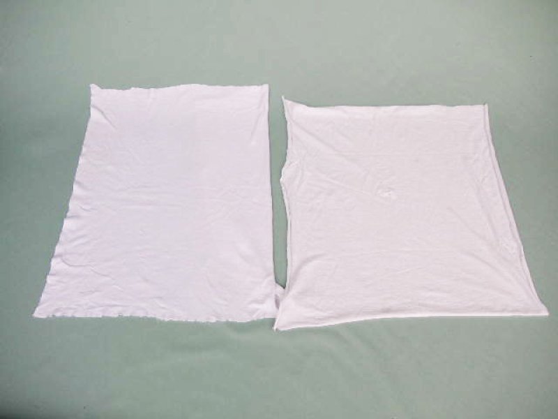 画像1: 新品白メリヤスウエス【検針済】 10kg梱包(2kg×5袋)