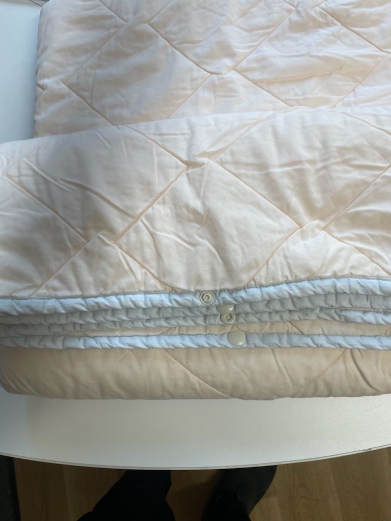 画像: 中古キルティングパッド　【１０枚梱包】